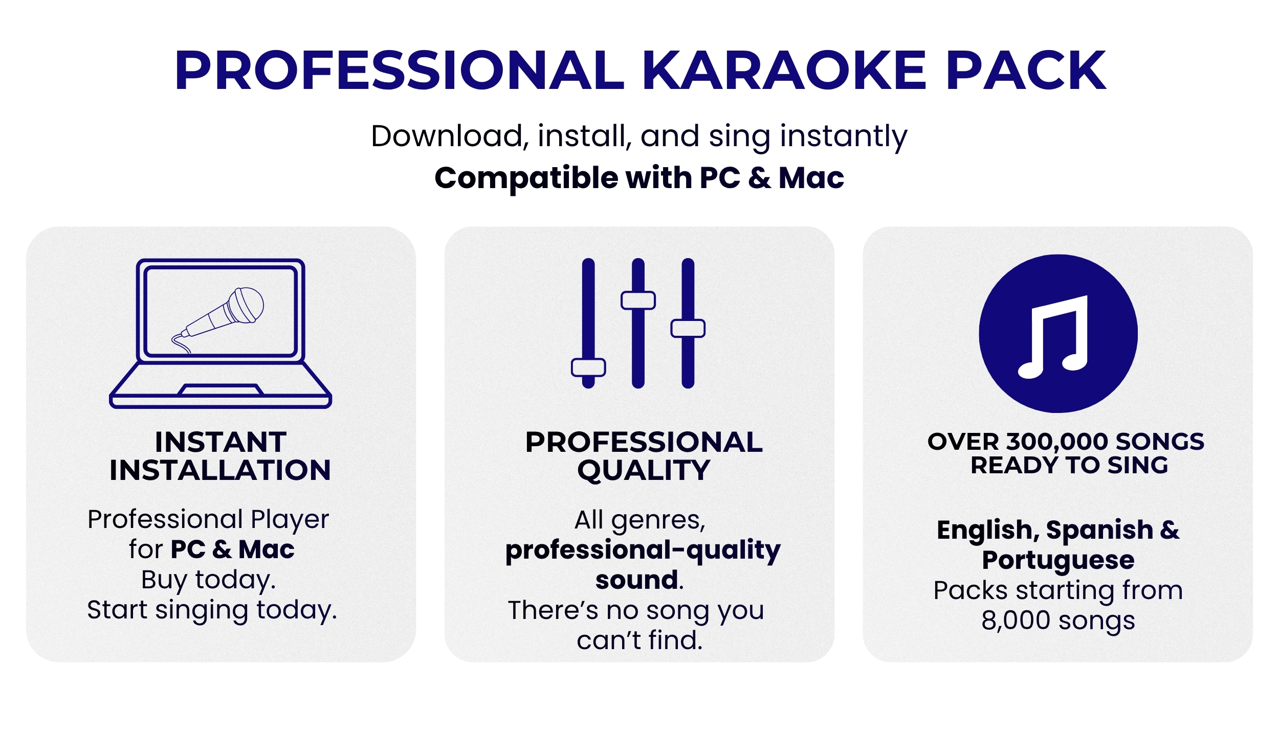 Karaoke USB Packs